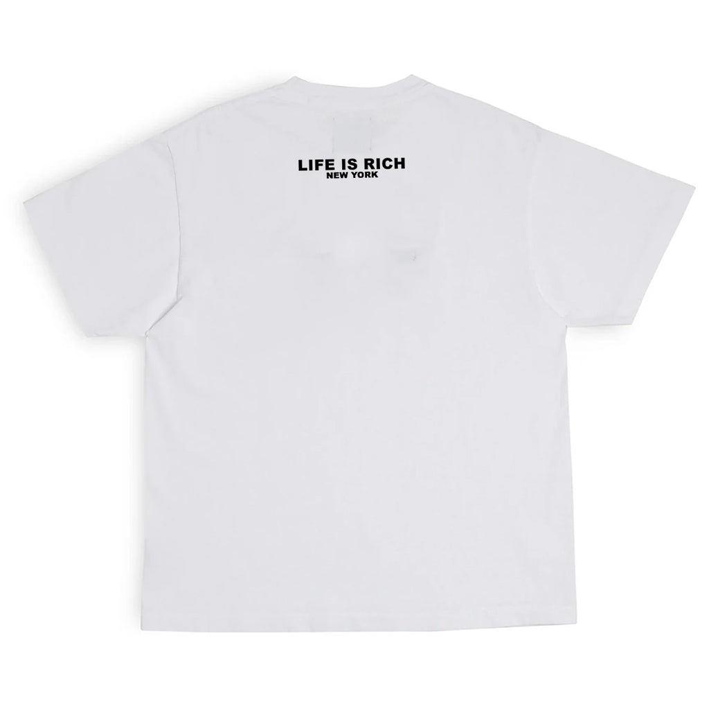 Life is Rich Tee - White