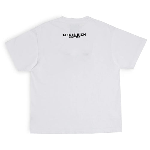 Life is Rich Tee - White