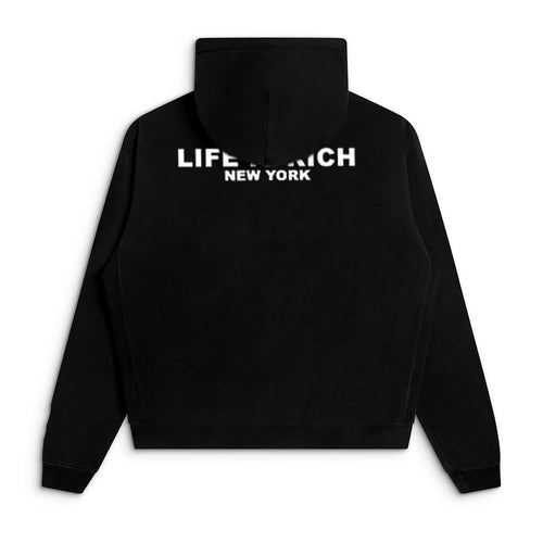 Life is Rich Hoodie - Black